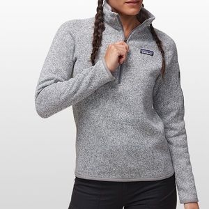 patagonia // better sweater women’s quarter 1/4 zip fleece